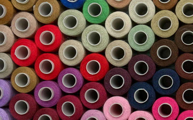 rolls of yarn 