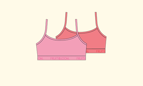 AAI Girls 2pk cotton Bralette
