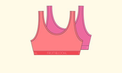 AAI ladies 2pk tank bralette