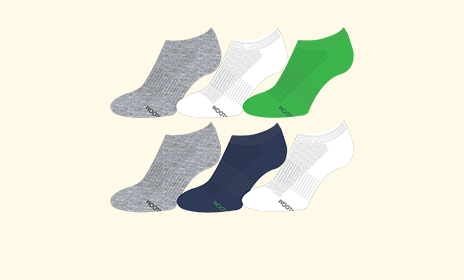 6pk men's low cut socks