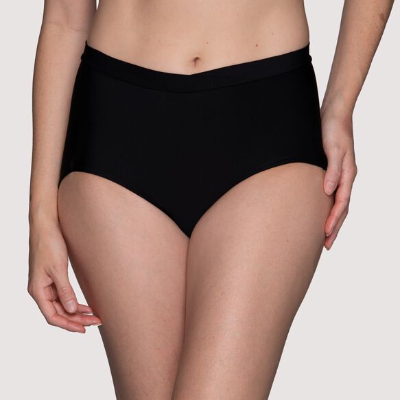 Beyond Comfort® Silky Stretch Brief MIDNIGHT BLACK