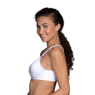 Beauty Back Full Coverage Underwire Smoothing Bra Star White