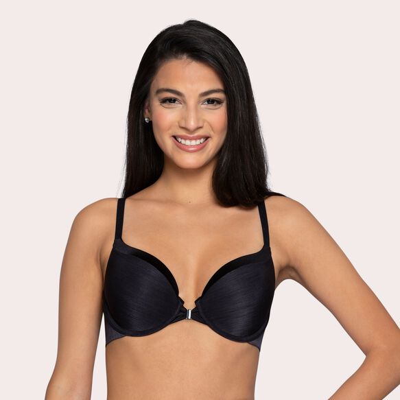 Illumination® Front Close Full Coverage Underwire Bra Midnight Black
