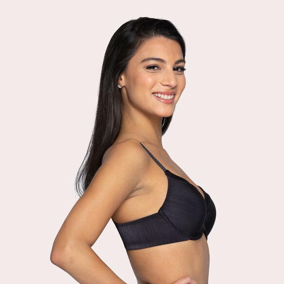 Illumination® Front Close Full Coverage Underwire Bra Midnight Black