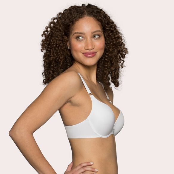 Ego Boost® Add-A-Size Push Up Underwire Bra Solid White
