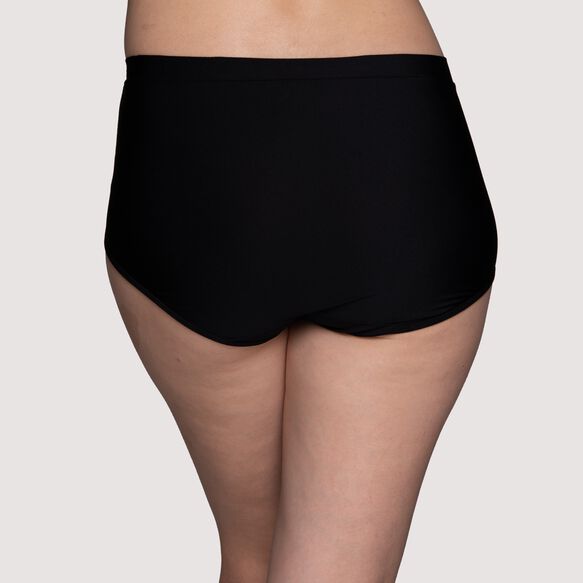 Beyond Comfort® Silky Stretch Brief MIDNIGHT BLACK