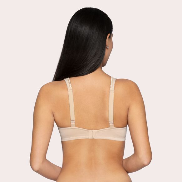Body Caress® Full Coverage Wireless Bra Damask Neutral