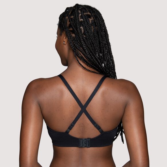Beyond Comfort® Full Coverage Wireless Bra MIDNIGHT BLACK