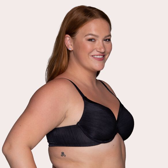 Illumination® Front Close Full Coverage Underwire Bra Midnight Black