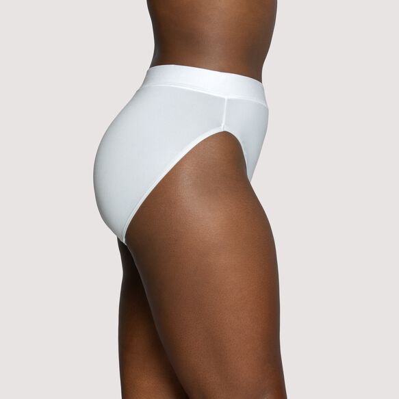 Beyond Comfort® Seamless Waist Hi-Cut STAR WHITE