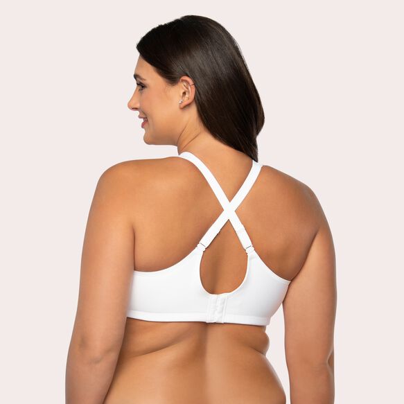 Sport Medium Impact Wireless Bra Star White