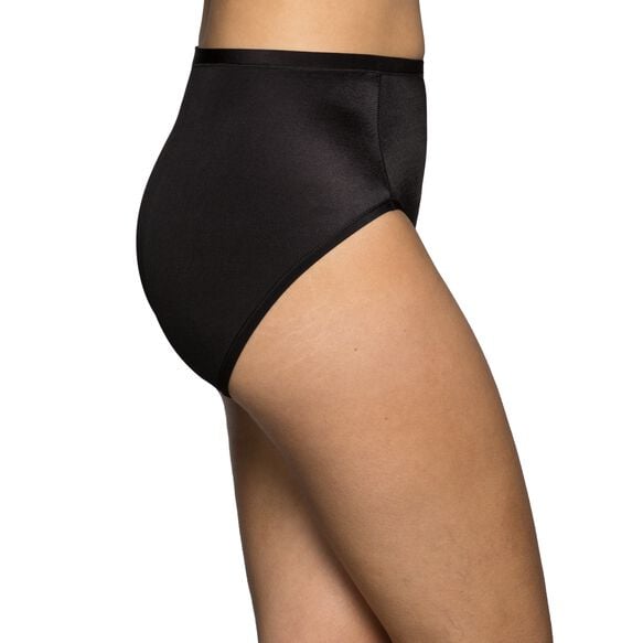 Body Caress® Hi-Cut Panty MIDNIGHT BLACK