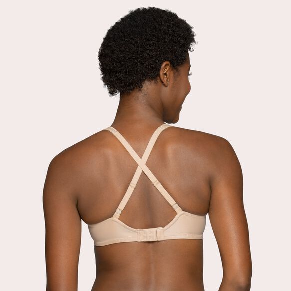 Body Caress® Full Coverage Underwire Bra Damask Neutral