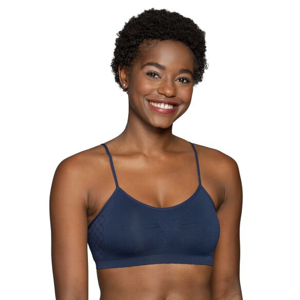 Beyond Comfort® Seamless Wireless Bralette, 2 Pack BEACHSIDE AQUA SPACE DYE/GHOST NAVY