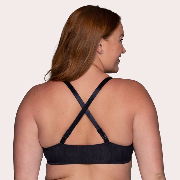 Illumination® Front Close Full Coverage Underwire Bra Midnight Black