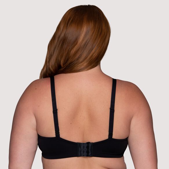 Beyond Comfort® Full Coverage Wireless Bra MIDNIGHT BLACK