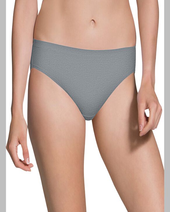 Women's Beyondsoft® Bikini Panty, Assorted 6 Pack GREYHEATHR