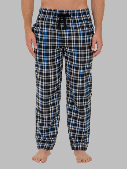 XFLWAM Mens Pajamas Plaid Pajama Pants Sleep Long Lounge Pant with