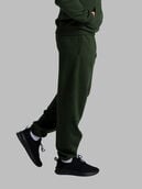 EverSoft®  Fleece Elastic Bottom Sweatpants, Extended Sizes Duffle Bag Green