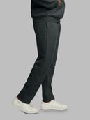 Men's Eversoft®  Fleece Open Bottom Sweatpants Black Heather