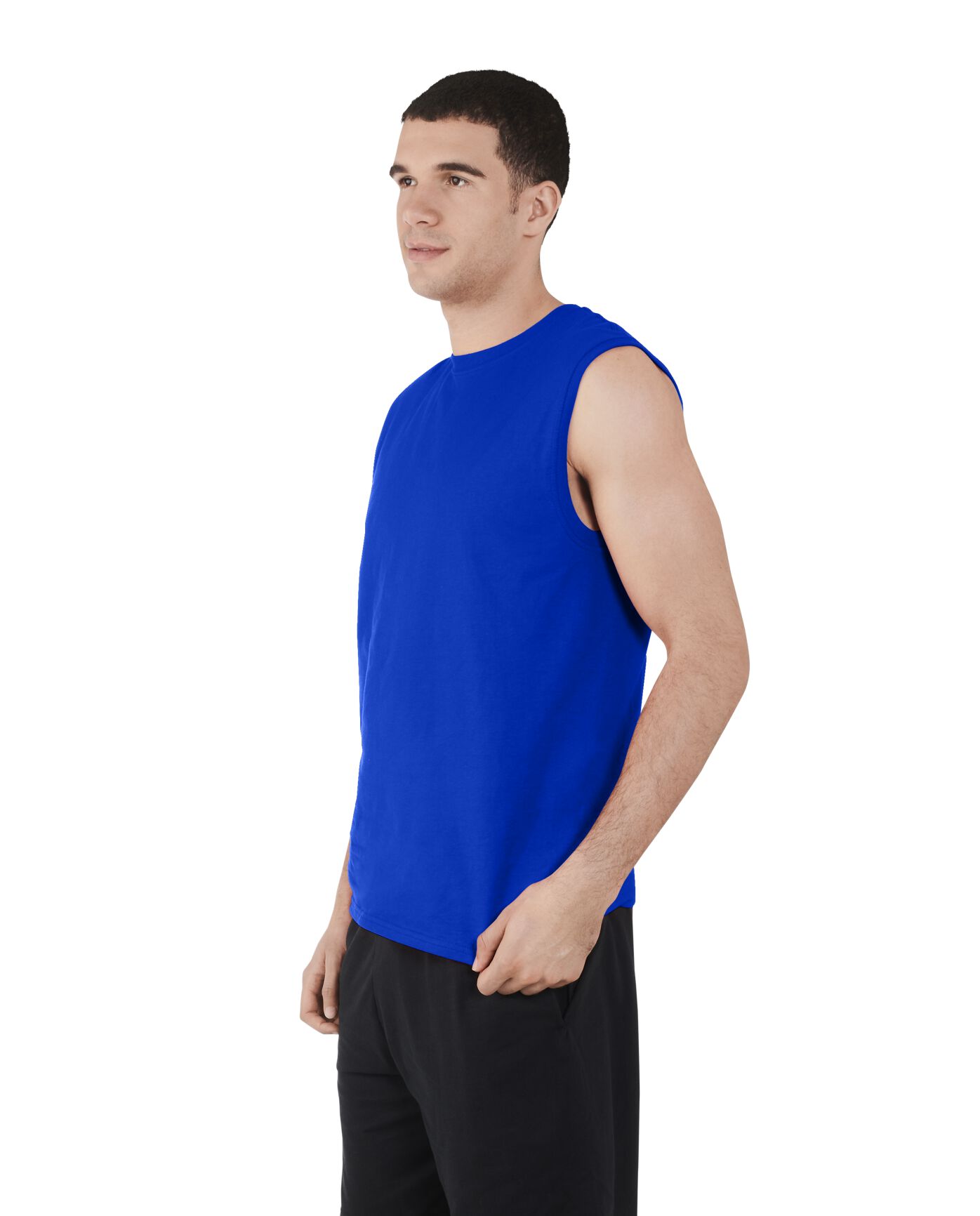 Men’s Dual Defense UPF Sleeveless Muscle Shirt