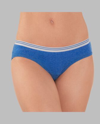 Women's Heather Low-Rise Hipster Panty, Assorted 12 Pack 