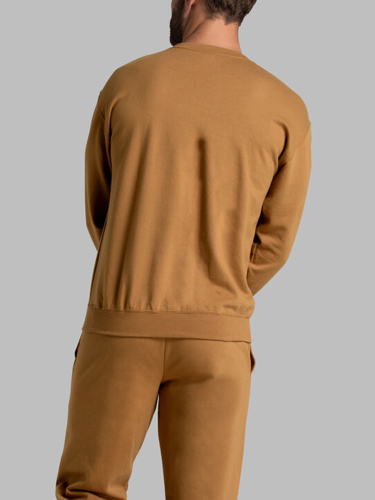 Eversoft® Fleece Crew Sweatshirt Golden Pecan