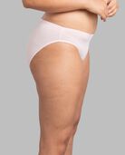 Women's Breathable Micro-Mesh Hi-Cut Panty, Assorted 5 pack PMBRB1FM