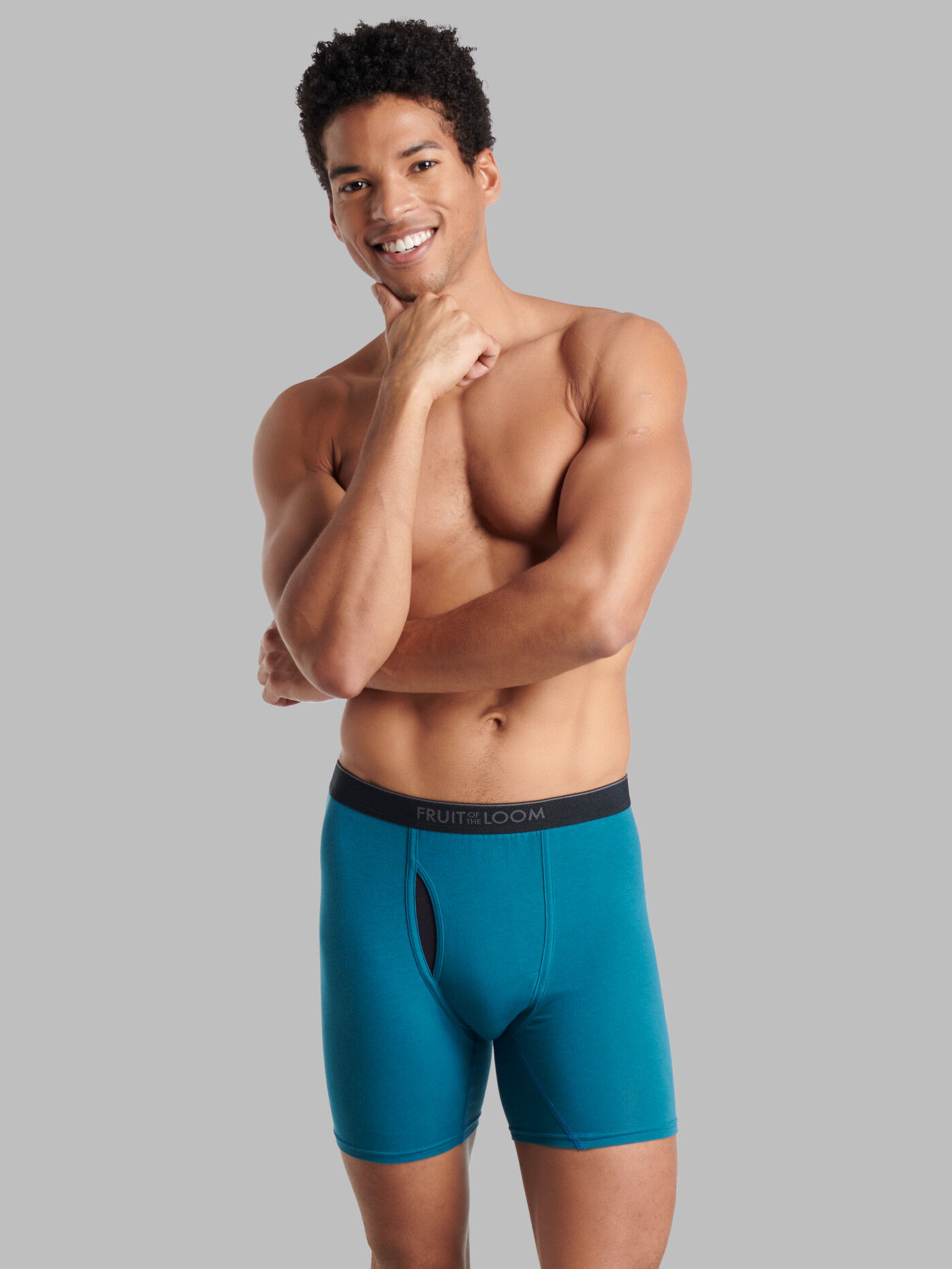 Fruit of the loom spandex boxer briefs hot sale