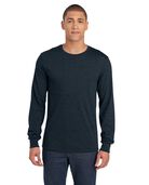 Men's ICONIC Long-⁠Sleeve T-⁠Shirt Black Heather