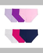 Women's 360 Stretch Microfiber Low-Rise Brief Panty, Assorted 6 Pack ASSORTED