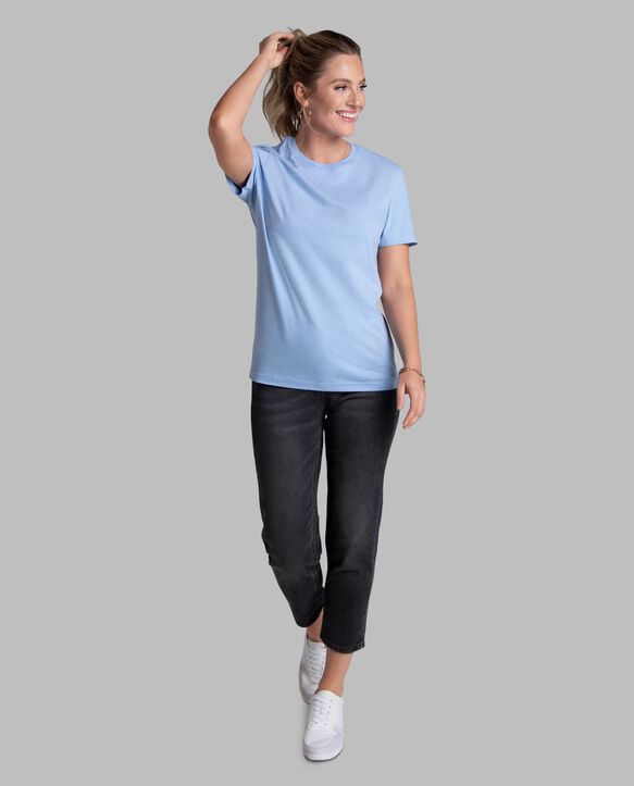 Recover™ Short Sleeve Crew T-Shirt Open Air Blue