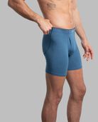 Men's Crafted Comfort™ Fabric Covered Waistband Boxer Briefs, Extended Sizes Assorted 3 Pack Assorted Color