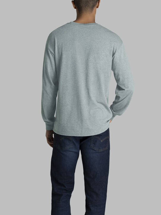 Men's 2 Pack Long Sleeve T-shirt Mineral Gray Heather