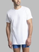 Fruit of the Loom Men's Premium Undershirt, White 4 Pack White
