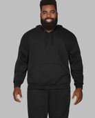 Big Men's Eversoft® Fleece Pullover Hoodie Sweatshirt Rich Black