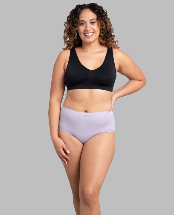 Women's Seamless Crop Top, Assorted 2 Pack Assorted
