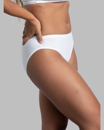 Women's Cotton Bikini Panty, Assorted 3 Pack 