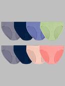 Girl's Breathable Micro-Mesh Bikini Underwear, Assorted 6+1 Bonus
