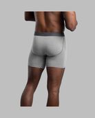 Men's Crafted Comfort™ Boxer Briefs, Black Heather 3 Pack Black Heather