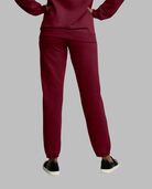 Eversoft® Fleece Elastic Bottom Sweatpants, Extended Sizes Maroon