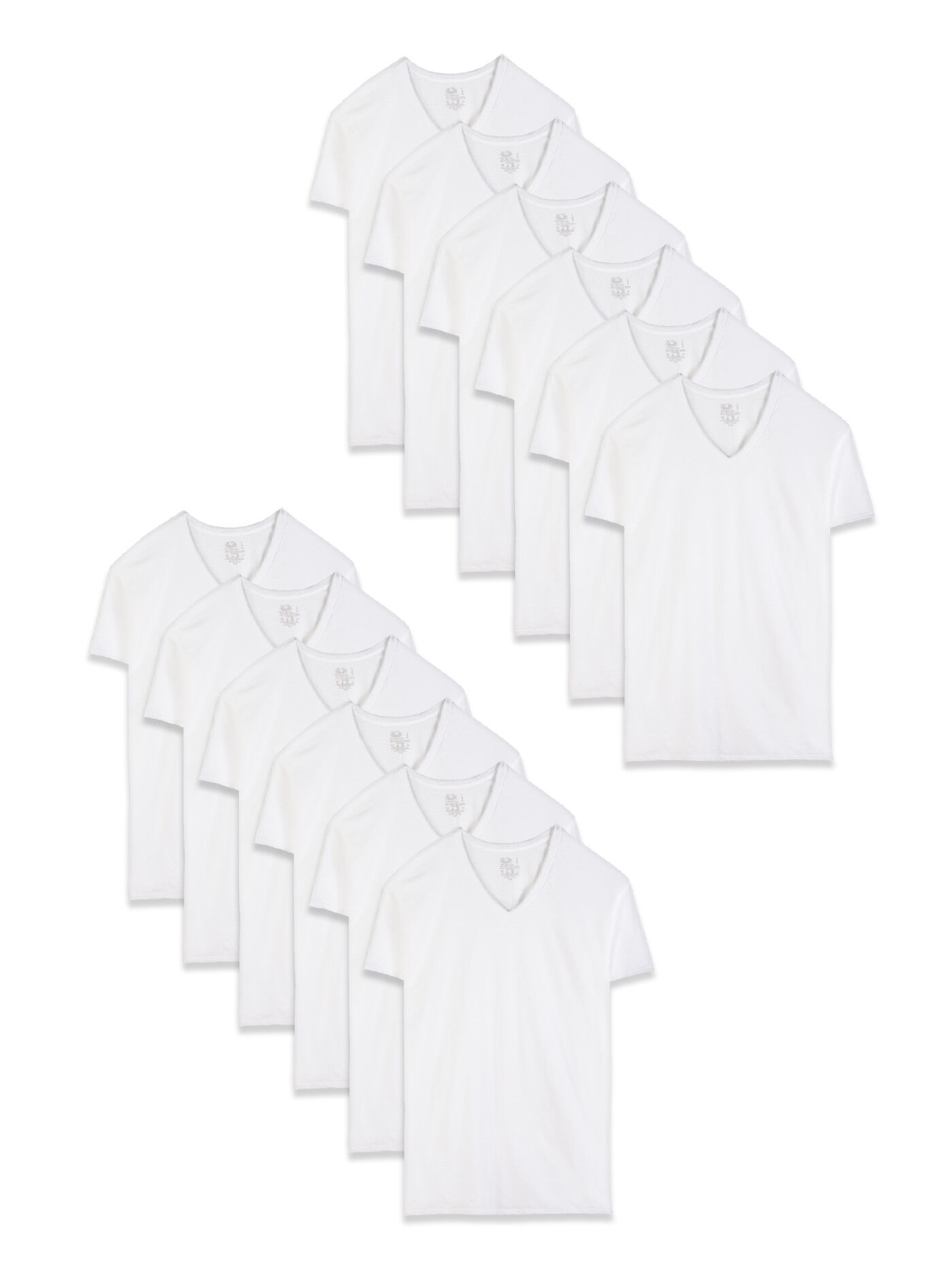 12 pack white t shirts