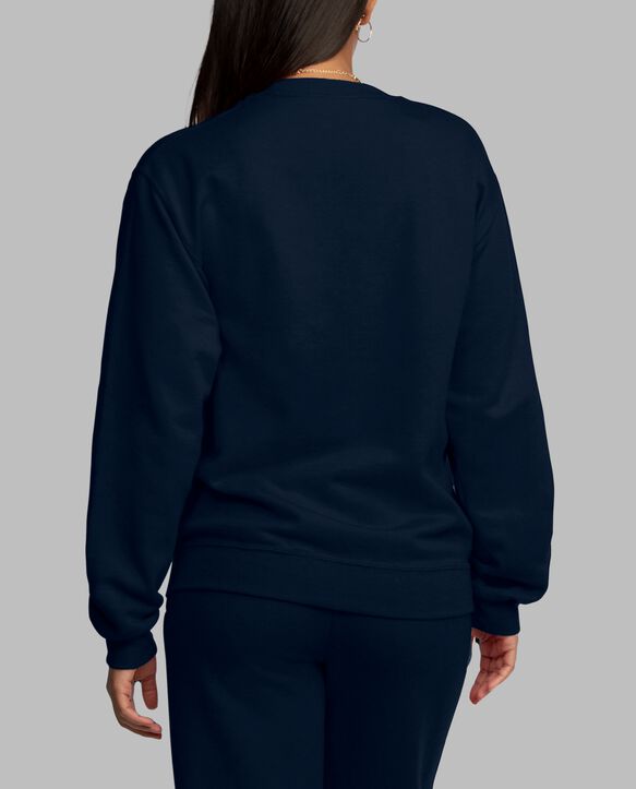 Eversoft® Fleece Crew Sweatshirt Navy