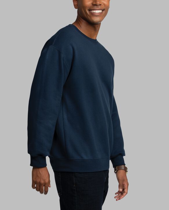 Eversoft® Fleece Crew Sweatshirt Navy
