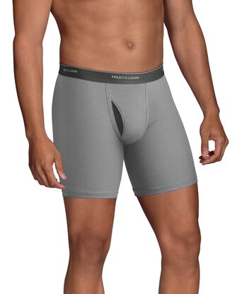 Men's CoolZone Fly Assorted Boxer Briefs, 12 Pack 