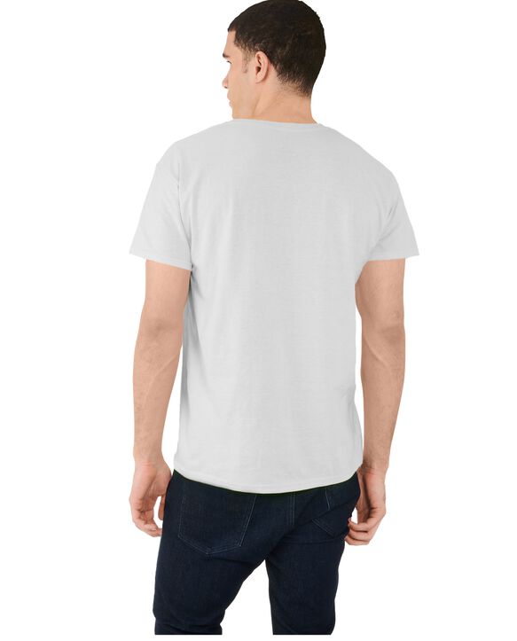Men’s 360 Breathe Crew T-Shirt, Extended Sizes Arctic White