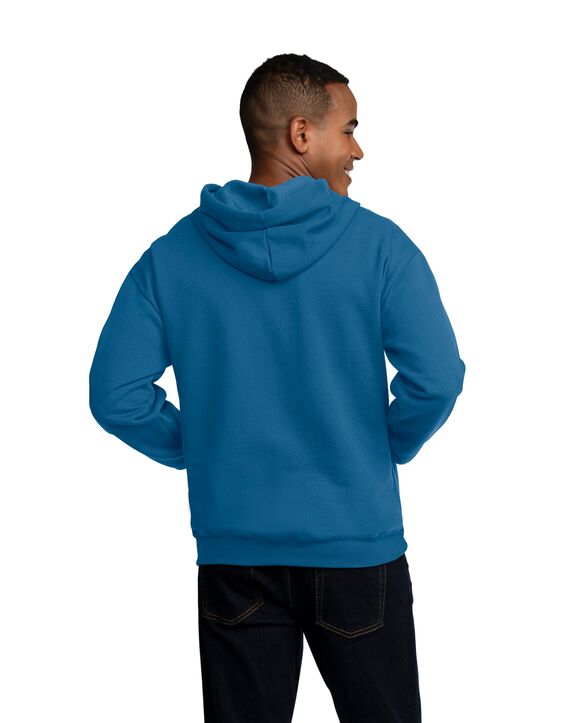 EverSoft Fleece Full Zip Hoodie Jacket, 1 Pack Blue