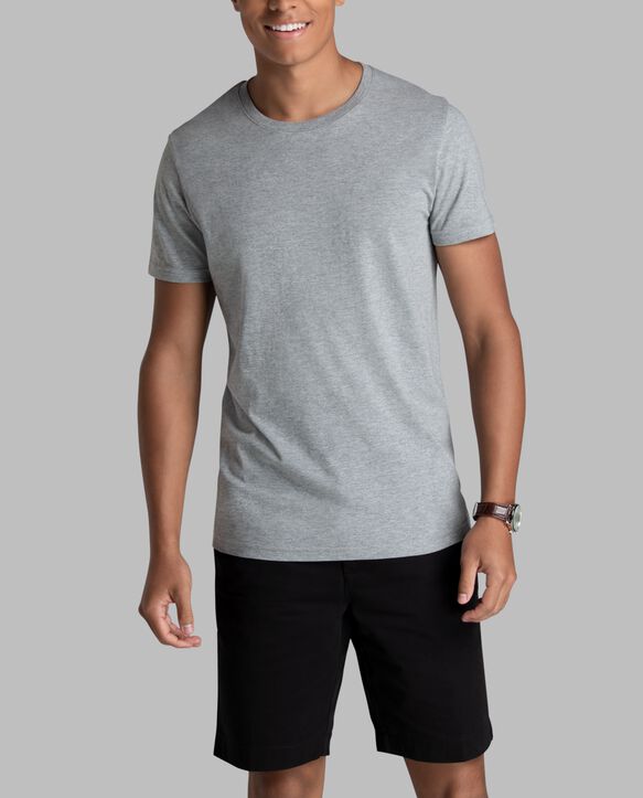 Recover™ Short Sleeve Crew T-Shirt Mineral Grey Heather