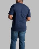Tall Men's Eversoft® Short Sleeve Pocket T-Shirt NAVY
