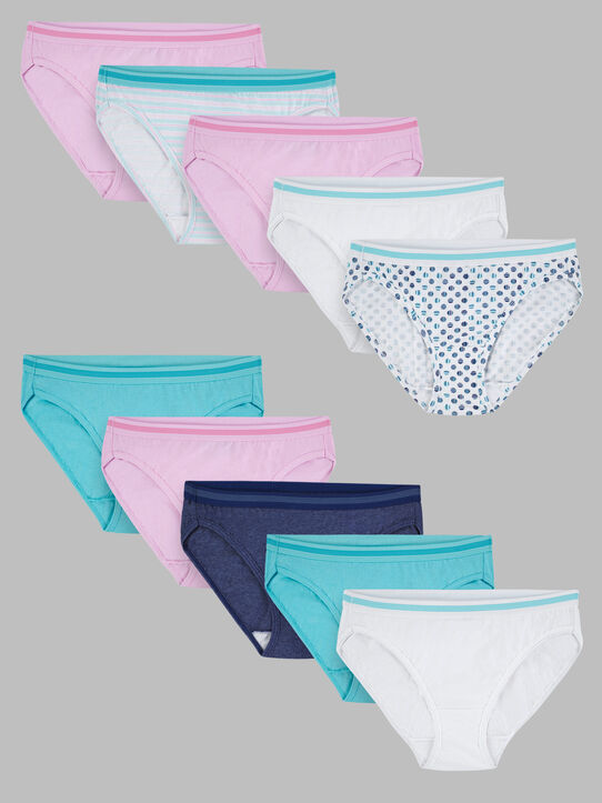 10-Pack Cotton Bikini Panty - Multicolor